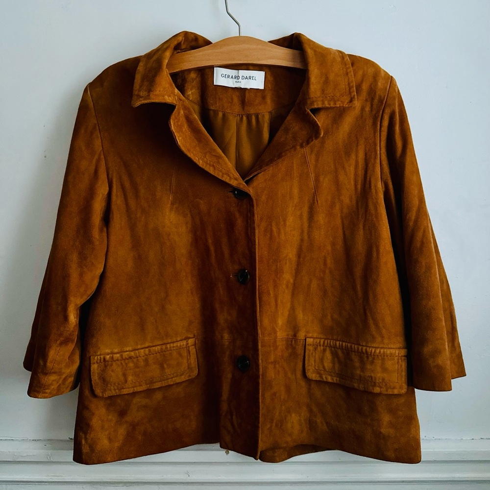 Brown died jacket Gerard Darel Paris - Medium